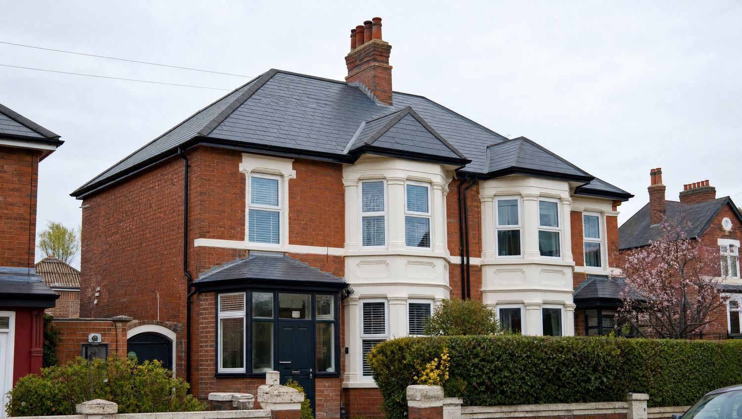 Restored Victorian villa